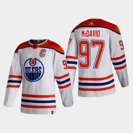 Pánské Hokejový Dres Edmonton Oilers Dresy Connor McDavid 97 2020-21 Reverse Retro Authentic